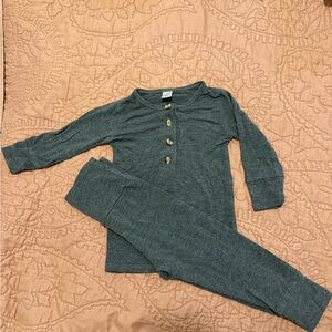 Lou Lou & Company Gray Kids Matching Set